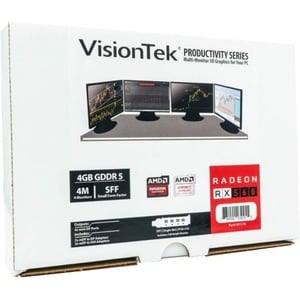 VisionTek AMD Radeon RX 560 Graphic Card - 2 GB GDDR5 - 3840 x 2160 - 1.18 GHz Core - 128 bit Bus Width - PCI Express 3.0 