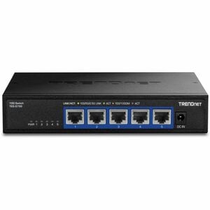 TRENDnet TEG-S750 5 Anschlüsse Ethernet-Switch - 10 Gigabit Ethernet - 10GBase-T - TAA-konform - 2 Unterstützte Netzwerksc
