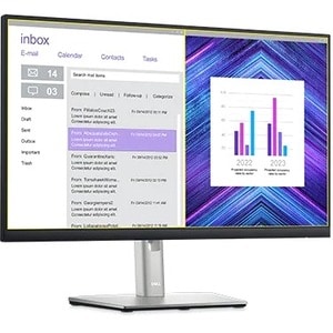 Dell P2422H 23.8" Full HD LCD Monitor - 16:9 - Black, Silver - 24.00" (609.60 mm) Class - In-plane Switching (IPS) Technol