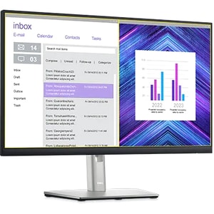 MONITOR 23.8 INCH P2422H 16:9 IPS 1920X1080 60HZ 8MS 250CD-M2 HEIGHT-ADJUSTABLE TILT SWIVEL PIVOT VESA MOUNT100X100 HDMI D