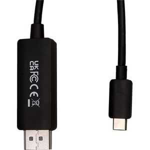 V7 V7USBCDP14-2M 2 m DisplayPort/USB-C AV-Kabel für Audio-/Video-Gerät, Monitor, Desktop-Computer, Notebook, Tablet - Erst