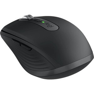 Logitech MX Anywhere 3 Mouse - Bluetooth/Radio Frequency - USB - Darkfield - 6 Button(s) - Graphite - Wireless - 2.40 GHz 