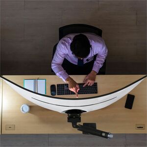 Ergotron HX Series 45-647-224. Mounting: Clamp, Maximum weight capacity: 19.1 kg, Maximum screen size: 124.5 cm (49"), Min