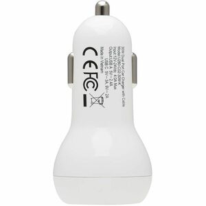 Tripp Lite series U280-C02-30W-K Auto Adapter - 30 W - 12 V DC Input - 5 V DC Output - 3 A - White