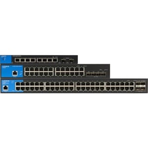 Linksys 48-Port Managed Gigabit Switch with 4 10G SFP+ Uplinks - 48 Ports - Manageable - TAA Compliant - 3 Layer Supported