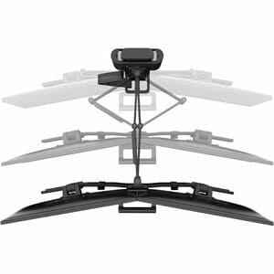 Ergotron TRACE Montagearm für Monitor, Display - Schwarz - 2 Unterstützte(r) Display(s)Bildschirmgröße: 54,6 cm bis 68,6 c