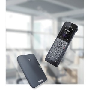 Yealink DECT Handset - Cordless - DECT - 1.8" Screen Size - Headset Port - 1 Day Battery Talk Time - Space Gray