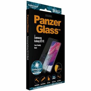 PanzerGlass Screen Protector - Transparent, Black - For LCD Smartphone - Scratch Resistant