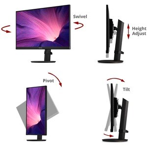 ViewSonic VA2747-MHJ 27 Inch Full HD 1080p Monitor with Advanced Ergonomics, FreeSync, 100Hz, Ultra-Thin Bezel, Eye Care, 