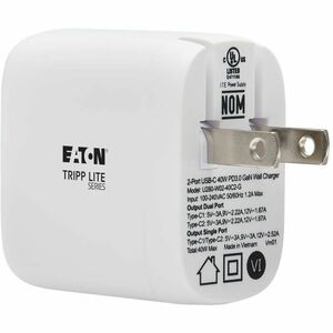 Tripp Lite series AC Adapter - 40 W - 120 V AC, 230 V AC Input - 5 V DC, 9 V DC, 12 V DC Output - 3 A - White