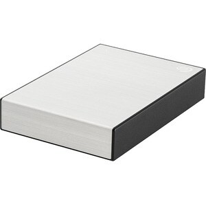 Seagate OneTouch STKZ4000401 4 TB Portable Hard Drive - External - Silver - MAC Device Supported - USB 3.0
