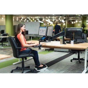 Kensington SmartFit Backrest - Black - TAA Compliant - Fabric