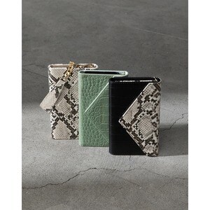 IDEAL ENVELOPE CLUTCH IPHONE X/XS/11 PRO MIDNIGHT PYTHON
