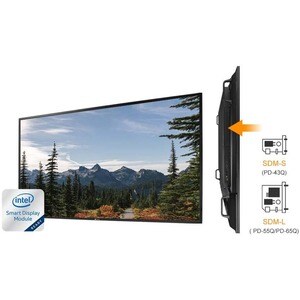 AG Neovo PD-43Q 1079,50 mm LCD Digital-Signage-Display - 24 Stunden/7 Tage Betrieb - IPS-Technologie (In-Plane-Switching) 