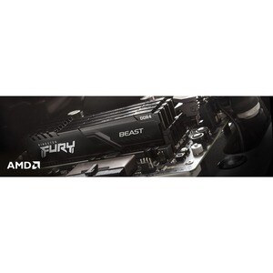 Kingston FURY Beast 32GB (4 x 8GB) DDR4 SDRAM Memory Kit - 32 GB (4 x 8GB) - DDR4-3200/PC4-25600 DDR4 SDRAM - 3200 MHz - C