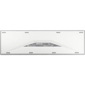 CHERRY DW 9100 Tastatur & Maus - QWERTZ - Deutsch - Tastatur, Kabellos, Bluetooth/RF, 4.0 2,40 GHz USB, Schere, Silber, We