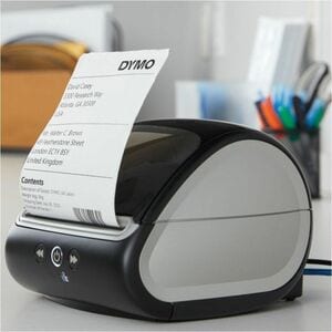 Dymo LabelWriter 5XL Warehouse Direct Thermal Printer - Monochrome - Desktop - Label Print - USB - Black - 300 dpi - For P
