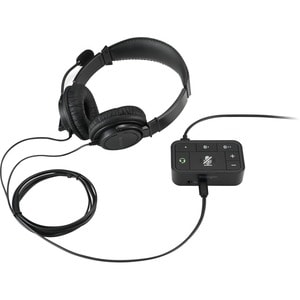 Kensington K83300WW Headset Switch for Headset, Phone, Tablet PC, Notebook - Black