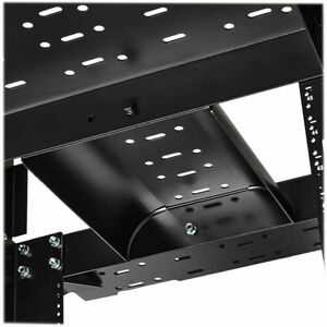 Eaton Tripp Lite Series SmartRack 45U Heavy-Duty 2-Post Open Frame Rack, 12-Inch Deep - For Networking, Switch, PDU, Patch