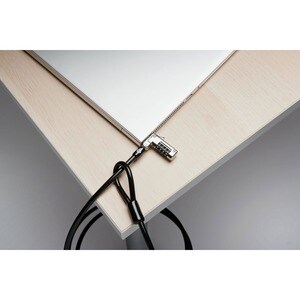 Kensington Slim NanoSaver Combination Ultra Cable Lock - 6 ft (1.83 m) Cable - Resettable - 4-digit - Combination Lock - C