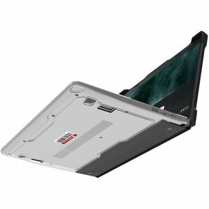 MAXCases Extreme Shell-L Rugged New Case for HP Chromebook - Textured Grip - Black/Clear - TAA Compliant - Impact Absorbin