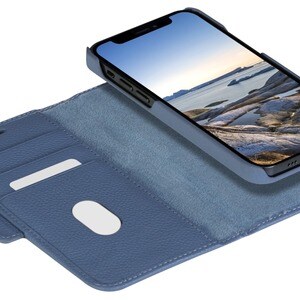 dbramante1928 ApS New York Carrying Case (Wallet) Apple iPhone 13 Pro Max Smartphone - Ultramarine Blue - Impact Resistant