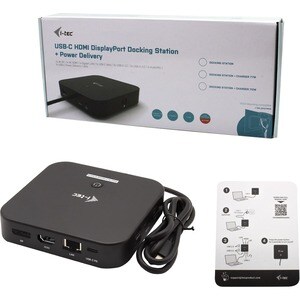 i-tec USB Type C Docking Station for Notebook/Tablet/Monitor - 100 W - 2 Displays Supported - 4K - 3840 x 2160 - 2 x USB 2