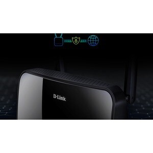D-Link DWR-956 Wi-Fi 5 IEEE 802.11ac Cellular Modem/Wireless Router - 4G - LTE 700, LTE 800, LTE 900, LTE 1800, LTE 2100, 
