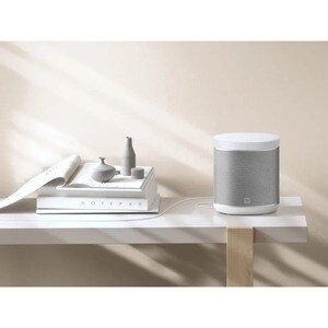 MI Bluetooth Smart Speaker - 12 W RMS - Google Assistant Supported - White - Wireless LAN