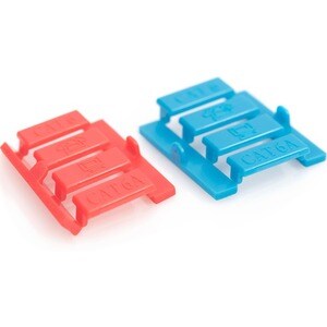 Digitus Frontplatte - 2 x Gesamtzahl Buchse(n) - Acrylnitril-Butadien-Styrol (ABS), Polycarbonat - Weiß - 1 - 2 x Ungelade