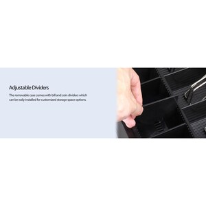 Adesso MRP-13CD-TR Cash Tray - 4 Bill/5 Coin Compartment(s)