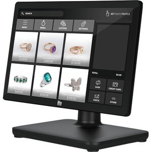 Elo EloPOS E560404 Terminal POS - Core i5 3,50 GHz - 8 GB DDR4 SDRAM 256 GB - 54,6 cm (21,5") TFT Ecrã tátil UHD Graphics 