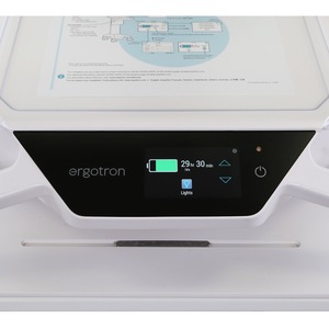 Carrello medico Ergotron CareFit - TAA Conforme - 8 Cassetto - Premi/Tira Maniglia - 17,01 kg Capacità - 4 Casters - 127 m