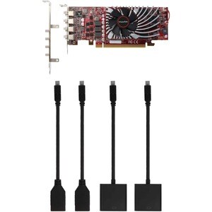 VisionTek AMD Radeon RX 550 Graphic Card - 2 GB GDDR5 - Full-height - 3840 x 2160 - 1.07 GHz Core - 128 bit Bus Width - PC
