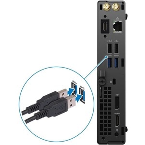Dell-IMSourcing OptiPlex 3000 3080 Desktop Computer - Intel Core i5 10th Gen i5-10500T Hexa-core (6 Core) 2.30 GHz - 8 GB 