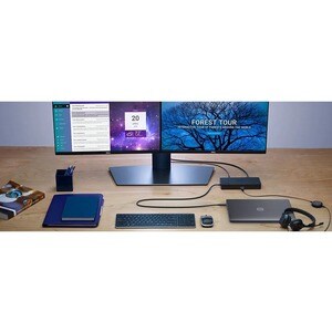 Dell-IMSourcing Docking Station - 90 W - Black