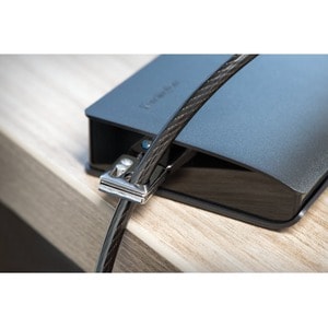 Kensington Desktop & Peripherals Locking Kit 2.0 - Master Keyed - 2.44 m Cable - Master Keyed Lock - Carbon Steel - For No