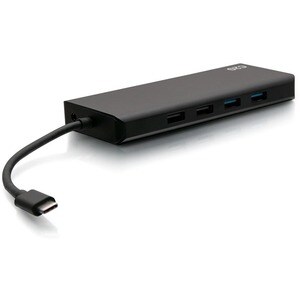 C2G USB C Docking Station - Dual Monitor Docking Station with 4K HDMI, USB, Ethernet, and AUX - Power Delivery up to 60W -