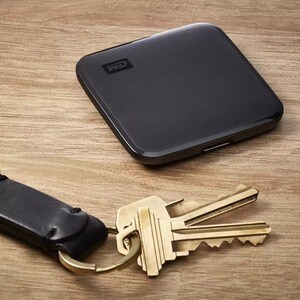 WD Elements WDBAYN0010BBK-WESN 1 TB Portable Solid State Drive - External - USB 3.0