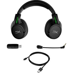 HyperX CloudX Flight - Wireless Gaming Headset (Black-Green) - Xbox - Stereo - Wireless - Over-the-ear - Binaural - Ear-cu