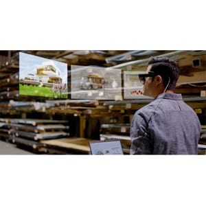 Lenovo ThinkReality DIN A3 Smart-Brille - Eye Tragbar - Kamera, Lautsprecher - Workstation, Smartphone