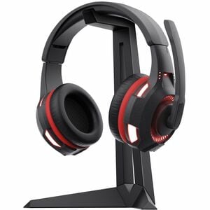 Trust Gaming Headset Stand - 25.5 cm Height x 21 cm Width x 12.5 cm Depth - Black - For Headset - Rubber Pad, Slip Resistant