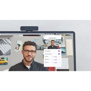 Logitech C925e 网络摄像头 - 3 百万象素 - 30 fps - 黑 - A 型 USB - 1920 x 1080 视频 - 自动对焦 - 78° Angle - 1.2x 数字变焦 - 麦克风 - 显示器, 笔记本电脑, 计算机