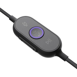 Logitech Zone 有线 头戴式 立体声 耳机 - 双声道 - 耳罩 - 32 欧姆 - 20 Hz 到 16 kHz - 单向, 全向, 降噪 麦克风 - C型 USB