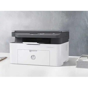 HP 136a 激光多功能打印机 - 单色 - 复印机/打印机/扫描仪 - 20 ppm单色打印 - 1200 x 1200 dpi打印 - 手动 双面打印 - 高达 10000 每月页数 - 150 表输入 - 机器颜色 平板 扫描仪 - 6
