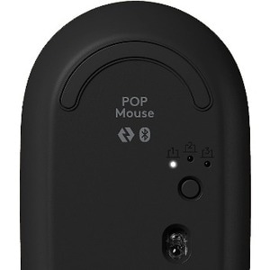 Logitech POP Mouse 鼠标 - 蓝牙 - USB - 光学 - 2 可编程按钮 - 无线 - 4000 dpi - 滚轮