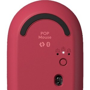 Logitech POP Mouse 鼠标 - 蓝牙 - USB - 光学 - 2 可编程按钮 - 无线 - 4000 dpi - 滚轮