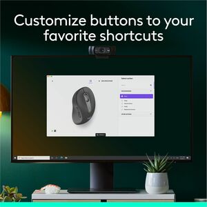 Logitech Signature M650 Wireless Mouse - For Small to Medium Sized Hands, 2-Year Battery, Silent Clicks, Bluetooth, Graphi