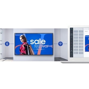 Samsung QM32R-A 81.3 cm (32") LCD Digital Signage Display - ARM Cortex A72 1.70 GHz - 2.50 GB LPDDR4 - 1920 x 1080 - Edge 