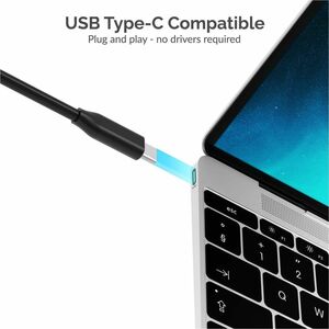 Sabrent Multi-Port USB Type-C Hub - for Keyboard, Mouse, Flash Drive, Printer, HDTV, Monitor, Projector, Notebook, Desktop